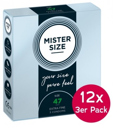 Mister Size Tray 47mm 12x3er