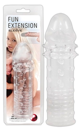 Fun Extension Clear Penishülle