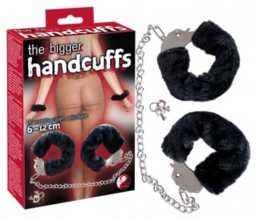 Bigger Furry Handcuffs 6-12cm