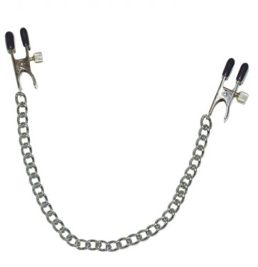 Nipple Clamps with Metal Chain