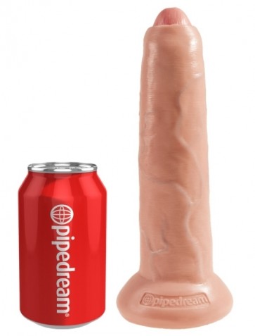 King Cock 9 inch Uncut Flesh