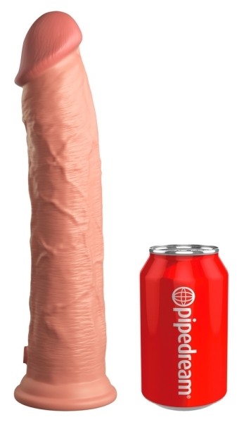 11? Dual Density Silicone Cock