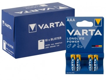 Batterie Varta AAA 10x4er