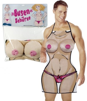 Busen Schürze