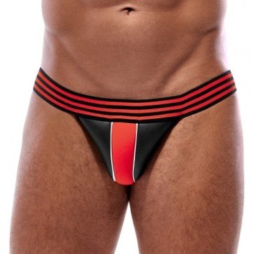 Herren Jock schwarz/rot 2XL