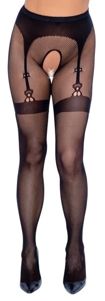 Strumpfhose Netz S-L