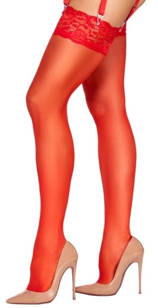 Strümpfe rot XL