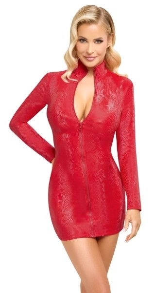 Kleid rot S