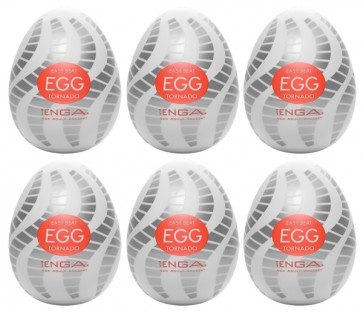 Tenga Egg Tornado 6er
