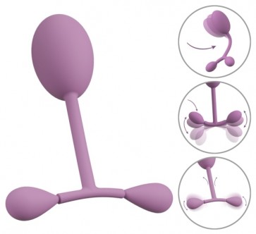 Vaginal trainer with bouncing