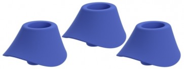 W-Heads 3x Vibrant Blue M