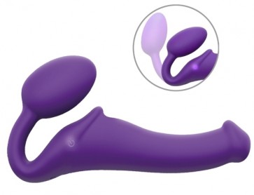 Vibrating Strap-On M Purple