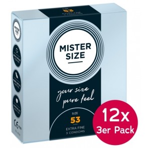Mister Size Tray 53mm 12x3er