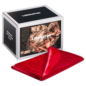 Fascinator Throw Red