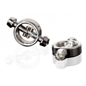 Magnetic Nipple Clamps Silver