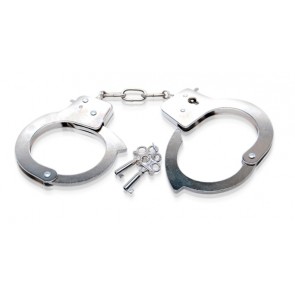 FFSLE Metal Handcuffs Silver