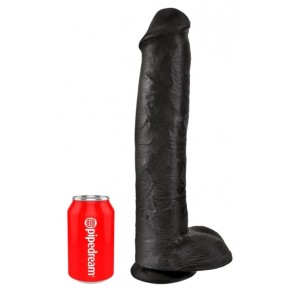 King Cock 15 Cock w Balls Dar