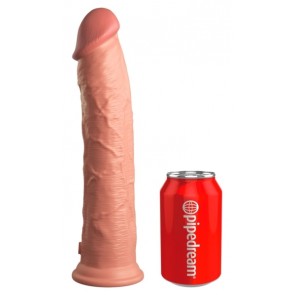 11? Dual Density Silicone Cock