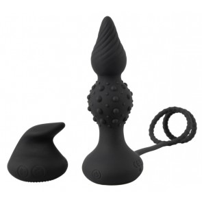 Rebel RC butt plug with cock&b