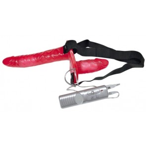 Bad Kitty Vibr. Strap-On Duo