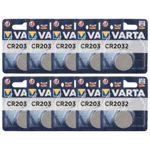 Batterie Varta CR2032 10x1er