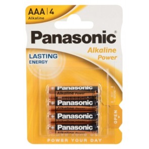 Batterie Panasonic AAA 12x4er