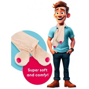 Schal mit zwei Brüste