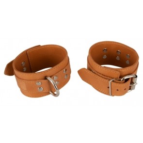 Leder Cuffs natur