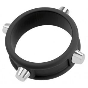 Rebel Cock Ring w Studs