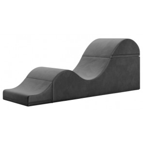Aria Flip Chaise Black 22"