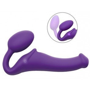 Vibrating Strap-On M Purple