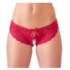 Spitzenslip offen S